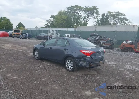 2016 Toyota Corolla Le из США, поврежденный, VIN 5YFBURHEXGP535287